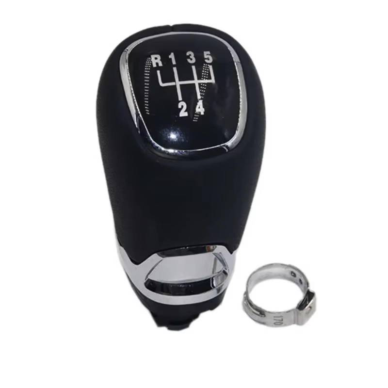 schaltknauf Für VW Für Caddy 4 IV MK4 2015-2019 Schaltknauf Shifter Griff schaltknüppel(5 Speed Leather) von MTNDUYGV