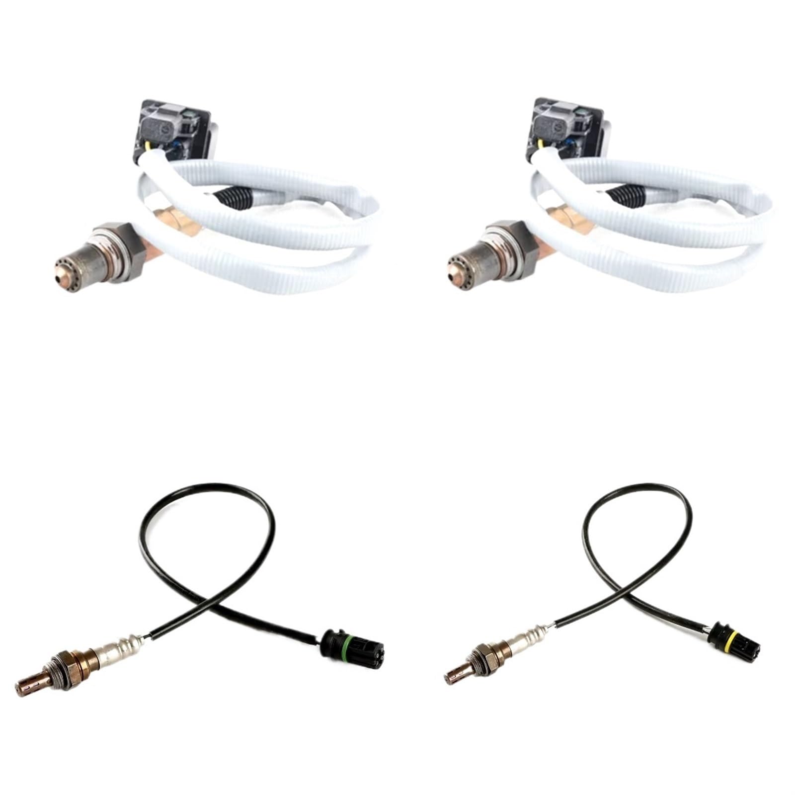 utomotive Lambdasonde 4 Stück Für 1 E87 120i 3 E90 320i N46/Vorne Hinten Lambda Sonde O2 Sauerstoff Sensor 11787512985 11787530282 11787530285 11787547313 Lambda Sensor von MTNDUYGV