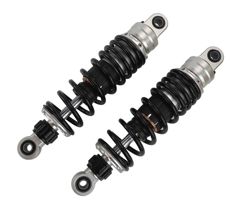 MTP-Racing Stoßdämpfer einstellbar 280 mm für Motorräder, Rear, Klassisch, SHOCK_ABSORBER, Legierter Stahl, MTP9000 von MTP-Racing