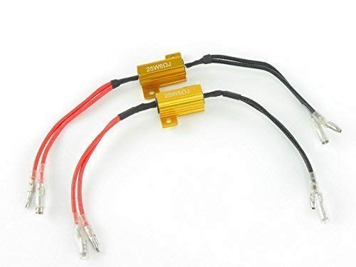 Widerstand für LED Blinker 25W/6,8 Ohm von MTP-Racing