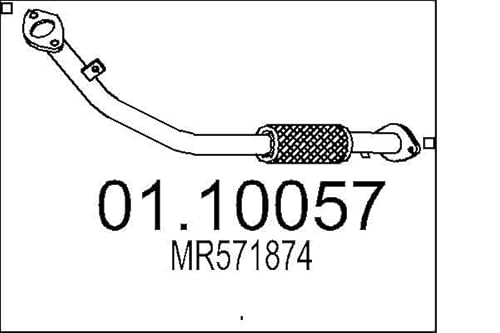 MTS Company 01.10057 Abgasrohr von MTS Company