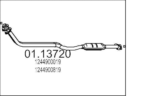 MTS Company 01.13720 Abgasrohr von MTS Company
