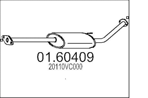 MTS Company 01.60409 Endschalldämpfer von MTS Company