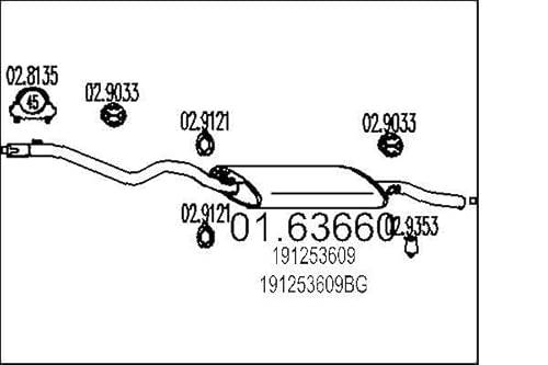 MTS Company 01.63660 Endschalldämpfer von MTS Company