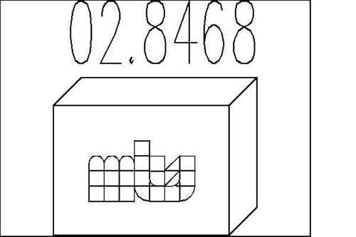 MTS Company 02.8468 Montagesatz, Schalldämpfer von MTS Company