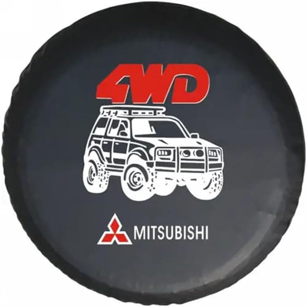 Ersatzradabdeckungen für Mitsubishi Emeraude Endeavor,Reserveradabdeckung Wasserdicht Reifenabdeckungen Reifenabdeckung Staubdicht Reifentaschen,15inch von MTYGYKED