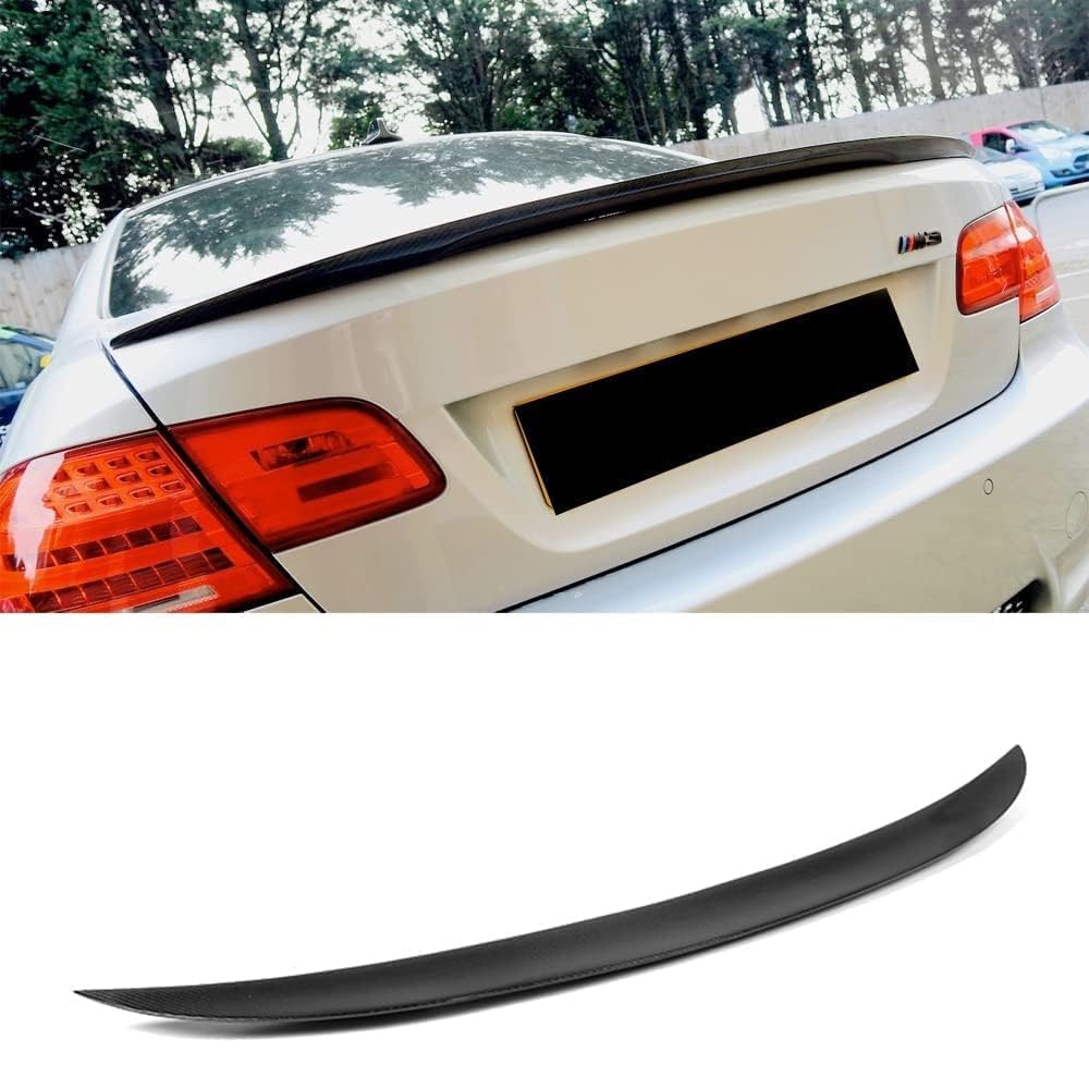 Für 2007–2013 BMW E92 335i 328i M3 Heckspoiler Kotflügel Kohlefaser von MUCCGQ