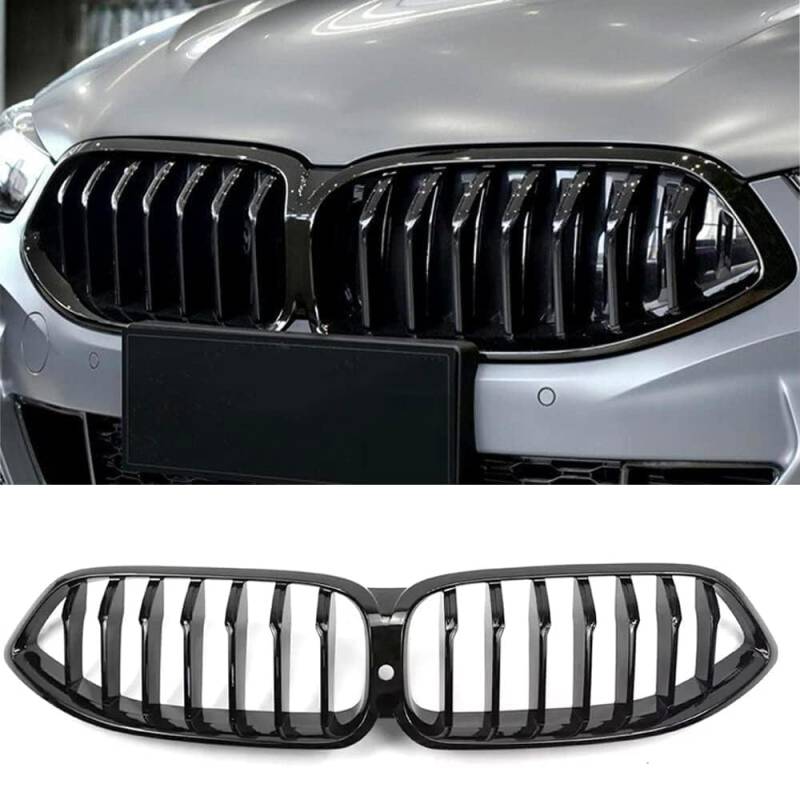 Für BMW 8er-Serie G14 G15 G16 2019-2022 Frontstoßstangengitter Grill 840i Single von MUCCGQ