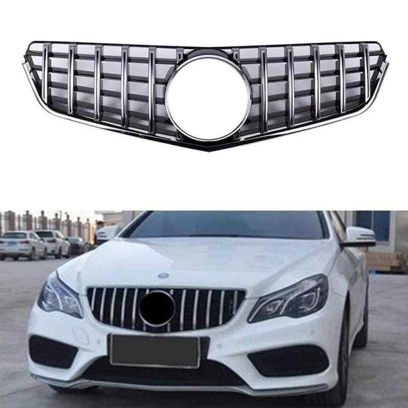 Für Mercedes W207 C207 Coupe Conv.GT R Frontgrill E250 E350 E550 2010-2013 Silber von MUCCGQ