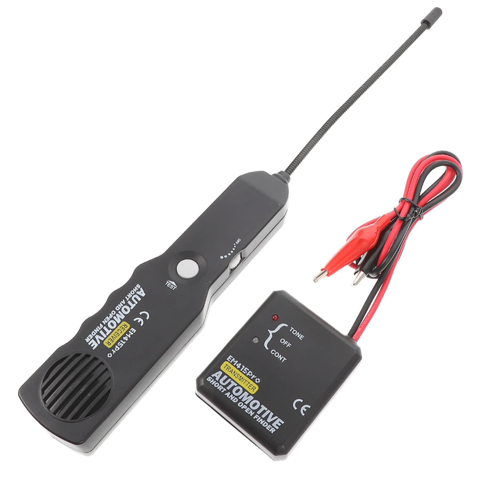 MUCKLILY 1 Satz Autotester car Tool car Diagnostics Tool Car Electrical Tester elektrischer Tester Breaker-Finder Kabelstromkreis-Drahtsucher Schaltungsdrahtfinder Abs Black von MUCKLILY