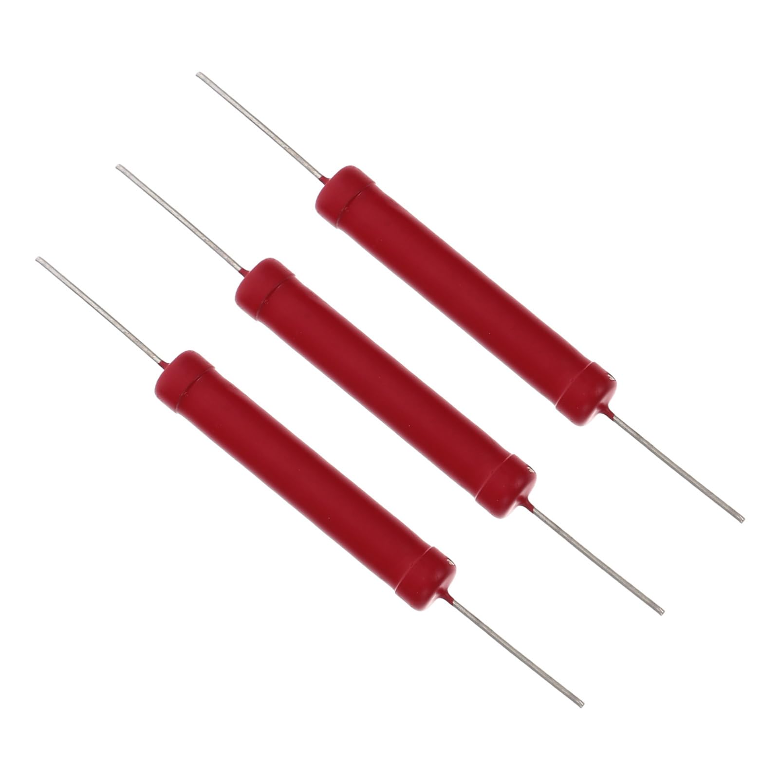 MUCKLILY 1 Satz Widerstand Resistor Potentiometer Nicht Relais Widerstände Sortiment Kit Multi Thermistor-temperatursensor Leistungsschalter-finder Spannungsprüfer Motor Glasurfolie Rot 3st von MUCKLILY