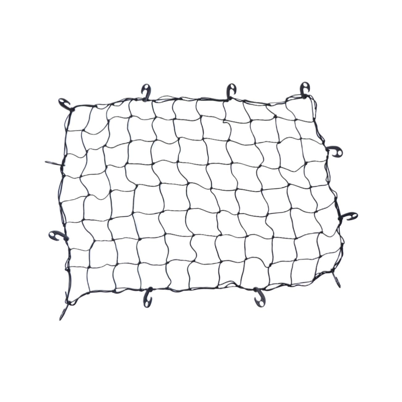 MUCKLILY 1Stk Gepäcknetz Frachtträger auf dem Dach Frachtnetz Gitter Auto Dach Netz Autodachnetz Gepäckträgernetz Black von MUCKLILY