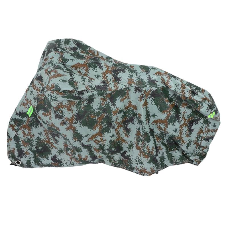 MUCKLILY 1Stk Motorhaube Motorradtasche große Motorradabdeckung Motorradplane motorradhaube motoradabdeckhaube Camouflage-Mountainbike-Abdeckung Camouflage-Motorradabdeckung Oxford-Stoff von MUCKLILY