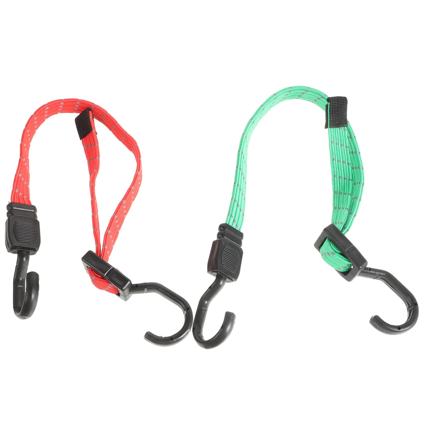 MUCKLILY 2 Stk Gepäck Seil Gummi-bungee-seile Bungee-seile Mit Karabinerhaken Bungee-seil Mit Haken Elastisches Hakenseil Lange Bungee-seile Mit Haken Karabiner-bungee-schnur Polypropylen von MUCKLILY