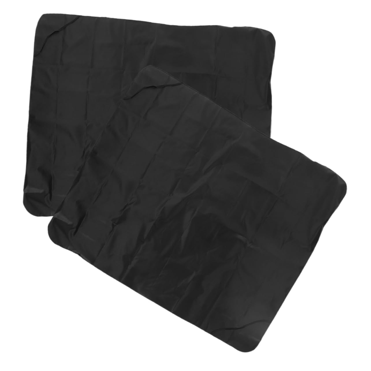 MUCKLILY 2 Stück Sitzschutz autositz schutz Auto Sitzbezug Autositzbezug praktisch Schutzmatte für Autositz Autositzbezugschutz Sitzbezüge Automobilzubehör Nylon-Polyester-Mischung Black von MUCKLILY