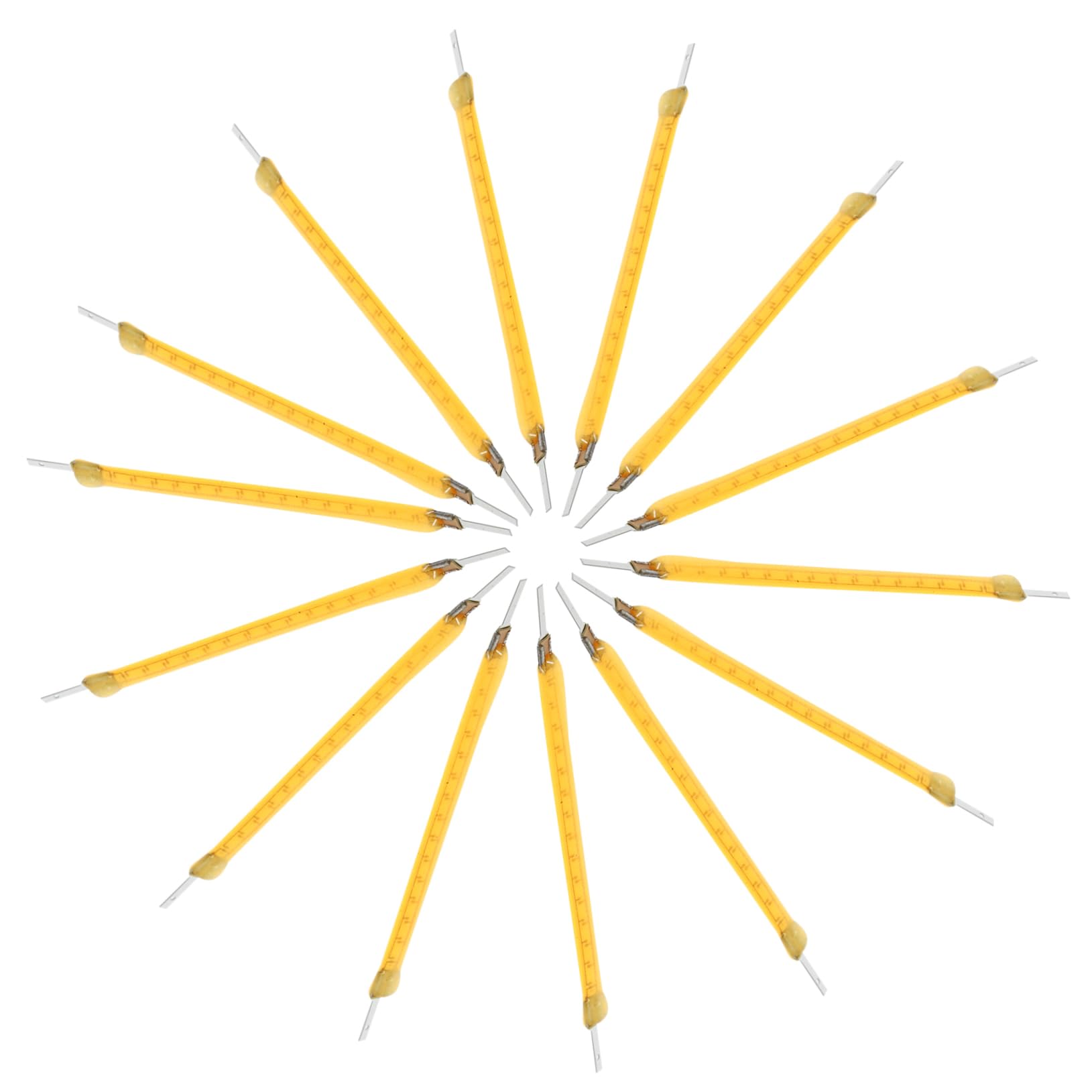 MUCKLILY 20St Die Glühbirne flexibler Glühfaden der Glühbirne Schienenbeleuchtungslampen LED-Shop-Licht intelligente Glühbirne Glühlampe ersatzteile LED-Lichtzubehör Glühbirnenfaden Yellow von MUCKLILY