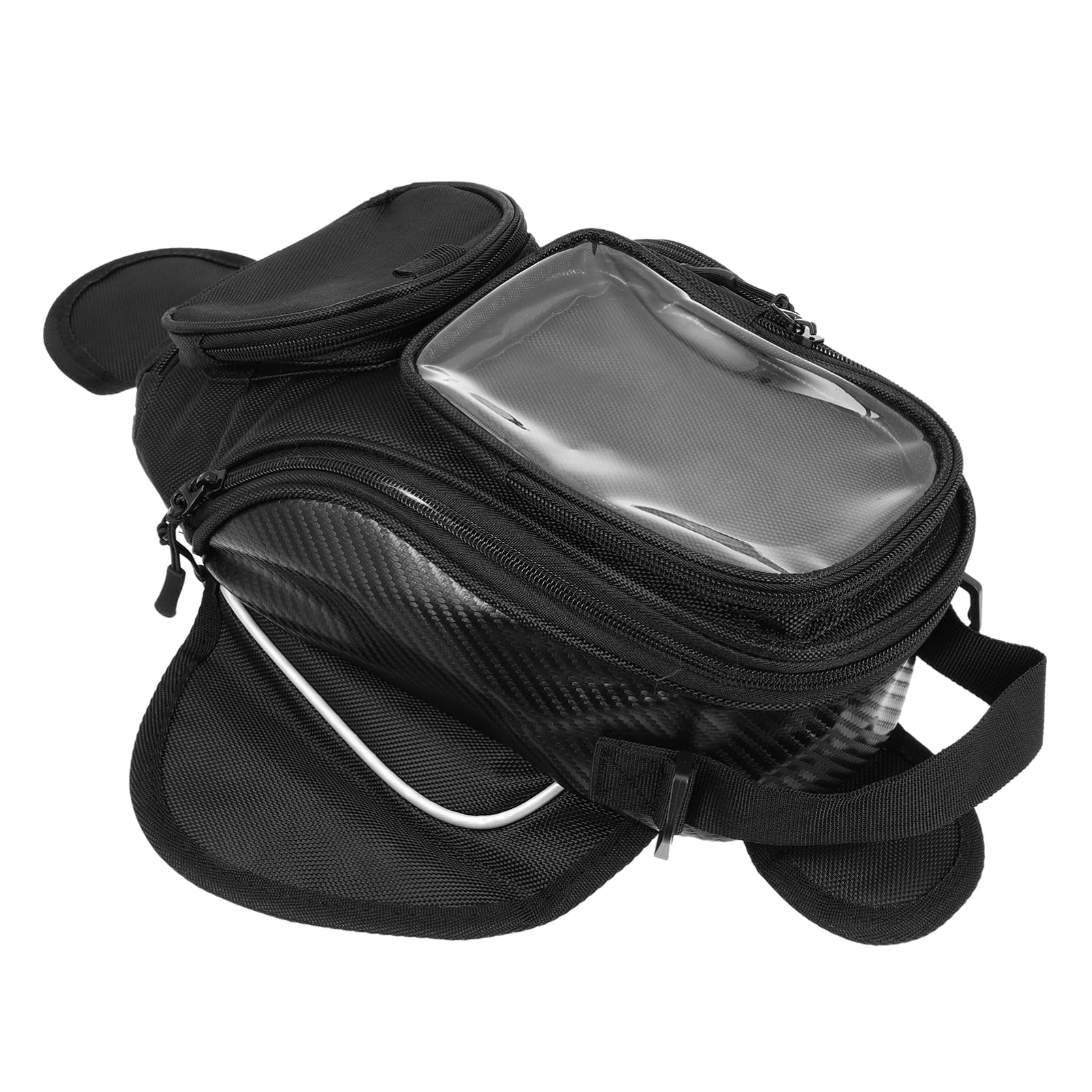 MUCKLILY 2St Tankrucksack motorradtaschen Motorbike Bags Tankrucksack für den Außenbereich Modische Motorradtasche wasserdichte Motorradtasche Motorradzubehör Oxford Black von MUCKLILY