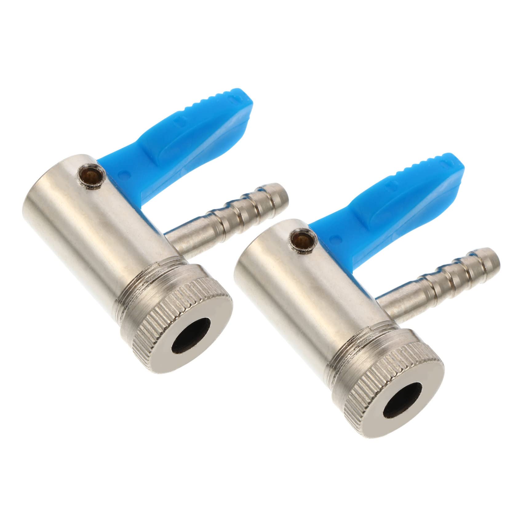 MUCKLILY 2st Aufblasbares Spannfutter Stecker Kompressor Rad Schlauchklemme Reifenfüller Clip Reifenfüllfutter Für Auto Spannfutter Für Reifenfüller Reifenluftfutter Blue Vernickeltes Eisen von MUCKLILY