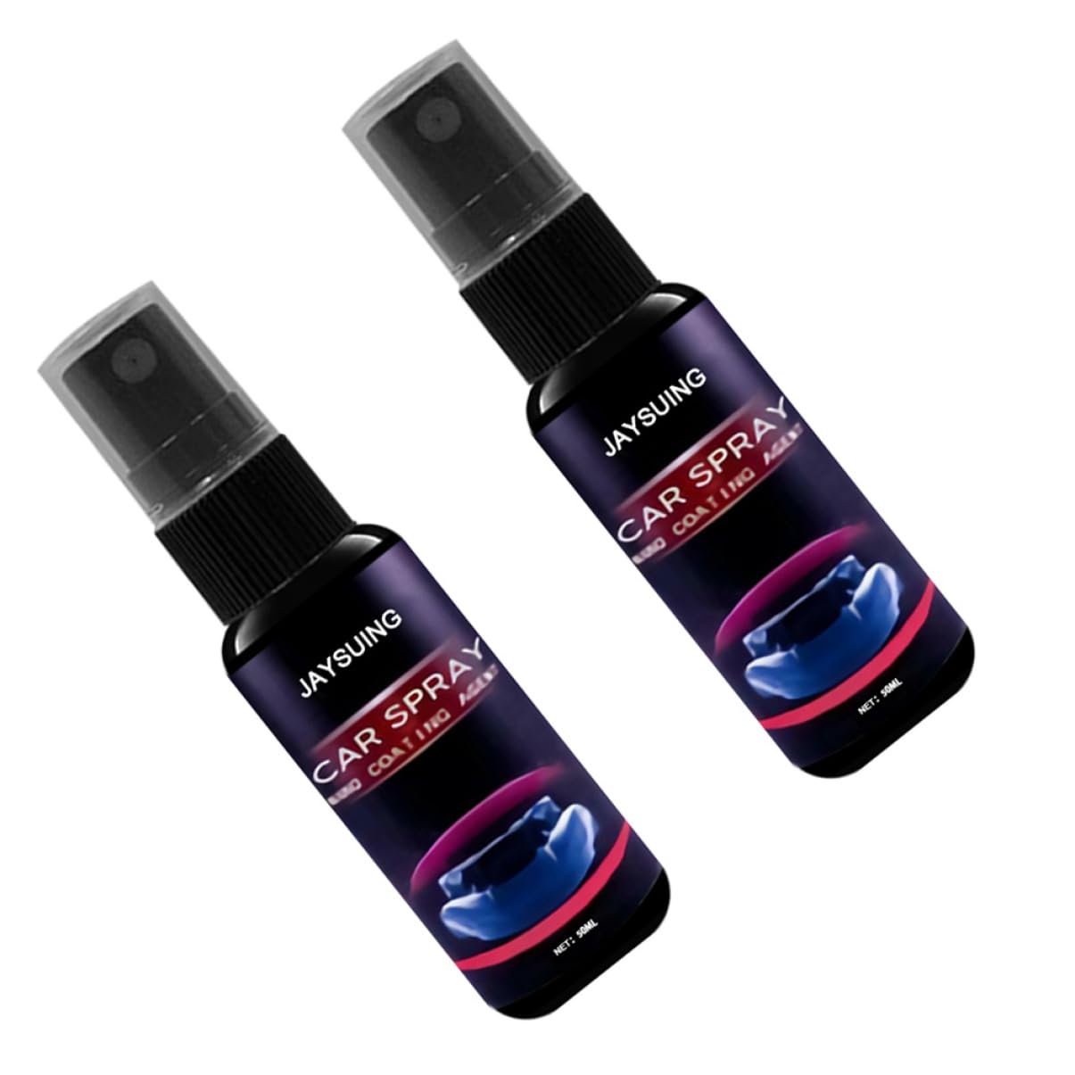 MUCKLILY 2st Auto Reparatur Spray Poliermaschine Für Autokratzer Autopflegemittel Reparaturzubehör Für Autokratzer Auto Beschichtungsspray Auto Reparatur Vermittler Plastik Black von MUCKLILY