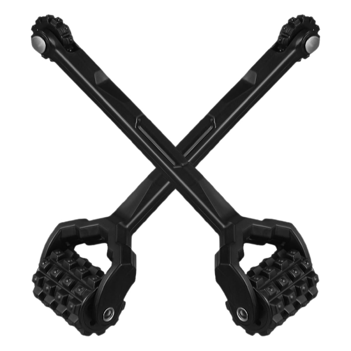 MUCKLILY 2st Schallisolierte Rollen Autos Werkzeug Gua-sha-Pinsel Auto-schalldämpfungsmaterial Tiefer Geweberoller Schalldämpfend Rollendichtung Bandrolle Quad-Roller Übungsball Black STK von MUCKLILY