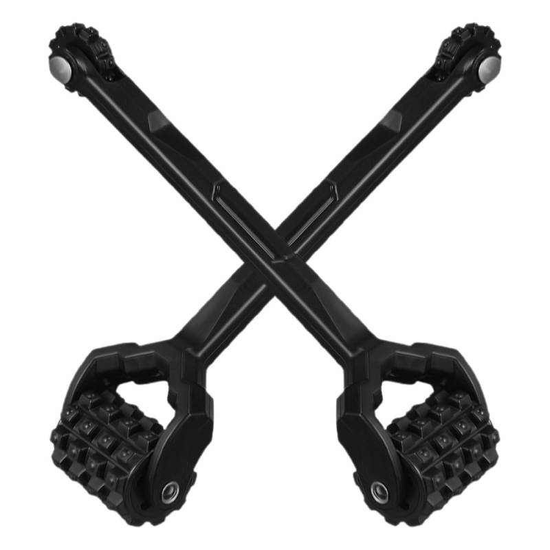 MUCKLILY 2st Schallisolierte Rollen Autos Werkzeug Gua-sha-Pinsel Auto-schalldämpfungsmaterial Tiefer Geweberoller Schalldämpfend Rollendichtung Bandrolle Quad-Roller Übungsball Black STK von MUCKLILY