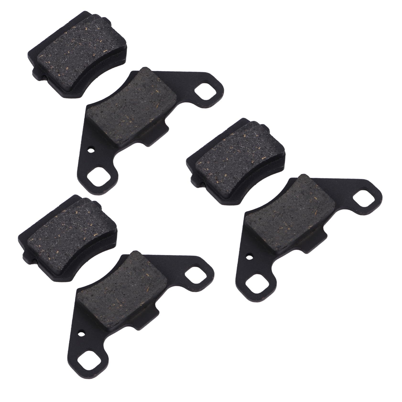 MUCKLILY 3 Sets Verschleißfeste Bremsbeläge Für Motorräder Praktische ATV Frontbremsbeläge Ideal Für Offroad Und Straßenfahrten von MUCKLILY