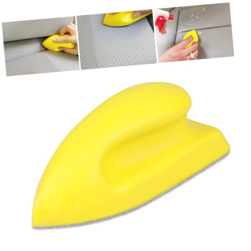 MUCKLILY Auto Reinigungsmittel Bildschirm Zubehör Bausatz Deckel Detailbürstenauto Vinyl Vakuum Staubwanne Werkzeug Reinigungsbürste Für Schallplatten Kratzen Kehrbürste Innere Rad Yellow von MUCKLILY