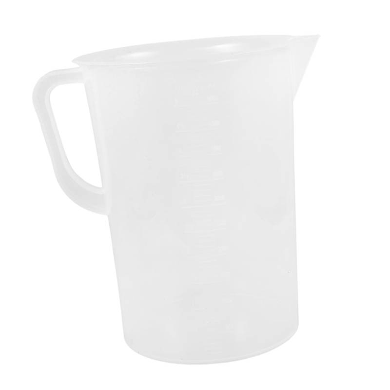 MUCKLILY Messbecher Füllen Ölflasche Untertasse Motoröl Formel Krug Tasse Messen Wasserfilter Vakuumpumpenöl Sirup Cappuccino-Tasse Kraftstoffe Gießen Abfluss Weinstein Plastik Transparent von MUCKLILY