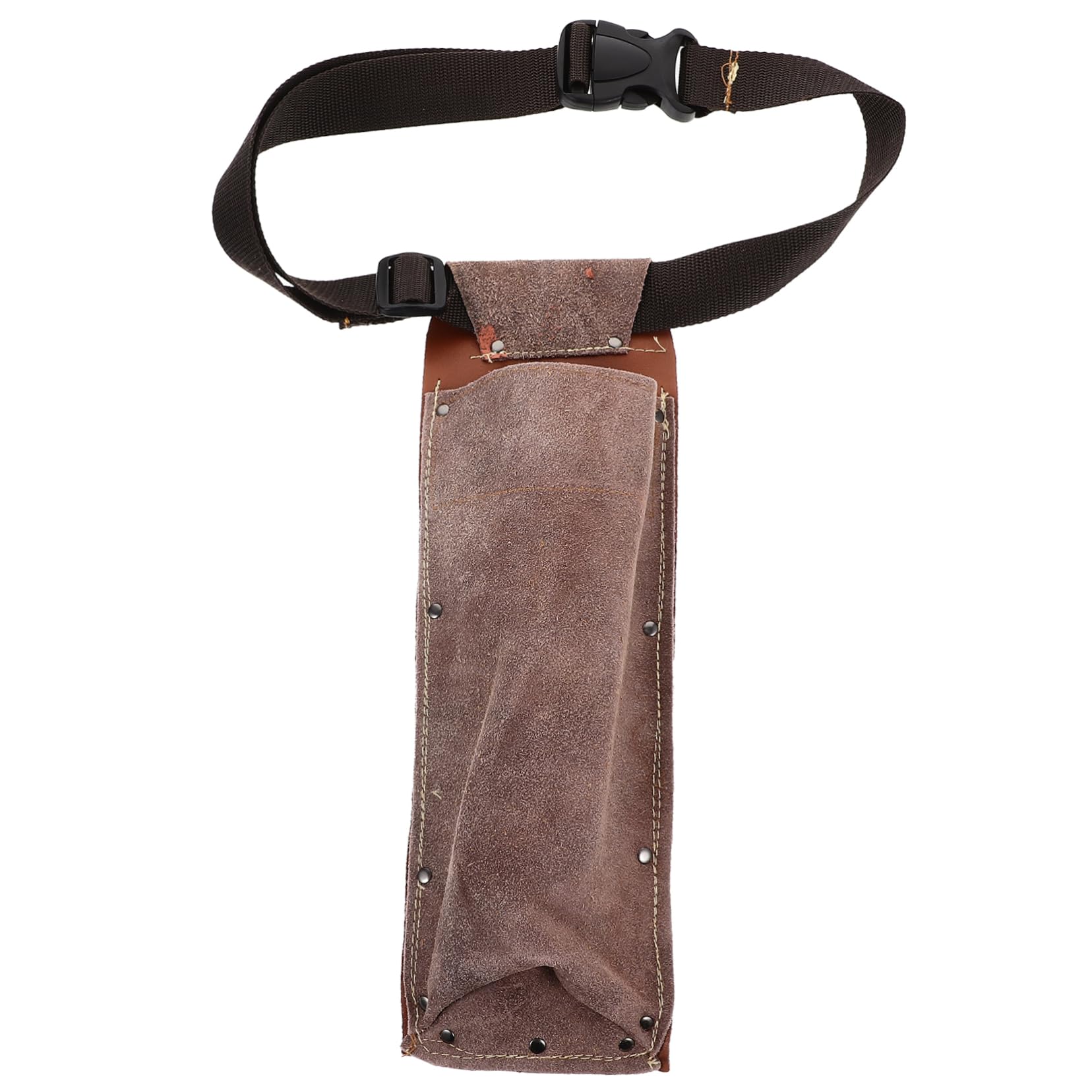 MUCKLILY Schweißstabtasche Aus Leder Gürtel Kleine Tasche Halter Kabel Stecker Schweißdrahtbehälter Schweißdraht Kann Aufbewahrungsdose Für Schweißstäbe Tasche Für Schweißwerkzeuge Pu Brown von MUCKLILY