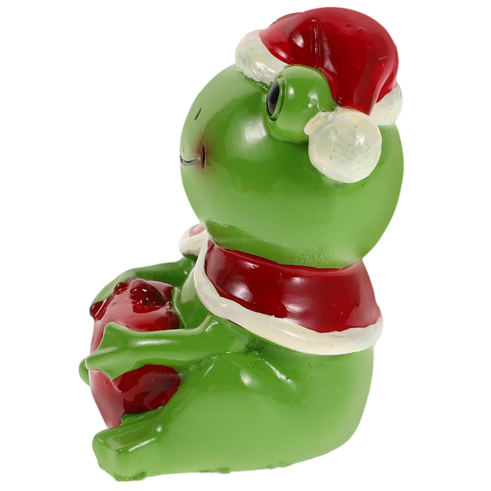 MUCKLILY Wohnmobil-dekorationszubehör Mini-Frosch-Statue Realistische Tiermodelle Froschmodell Süße Schreibtischdeko Frosch-Ornament Auto-armaturenbrett-Ornament Frösche Kunstharz von MUCKLILY