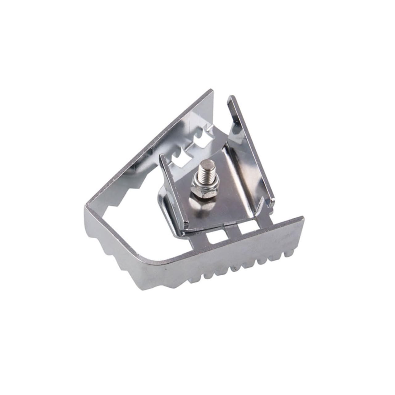 MUCKLILY auto pedal Metallpedal Fahrzeugpedal Auto treten Silver von MUCKLILY