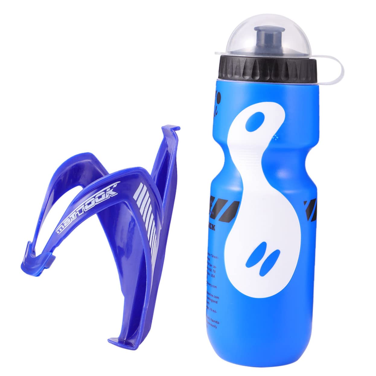 MUELODSIC 1 Satz Fahrrad Flaschenhalter Wasserbecherkäfig Sport Wasser Trinkflaschenhalter Fürs Fahrrad Sportwasserflaschen Rennrad Zyklus Flasche Container Fahrrad Wasserflaschen Blue von MUELODSIC