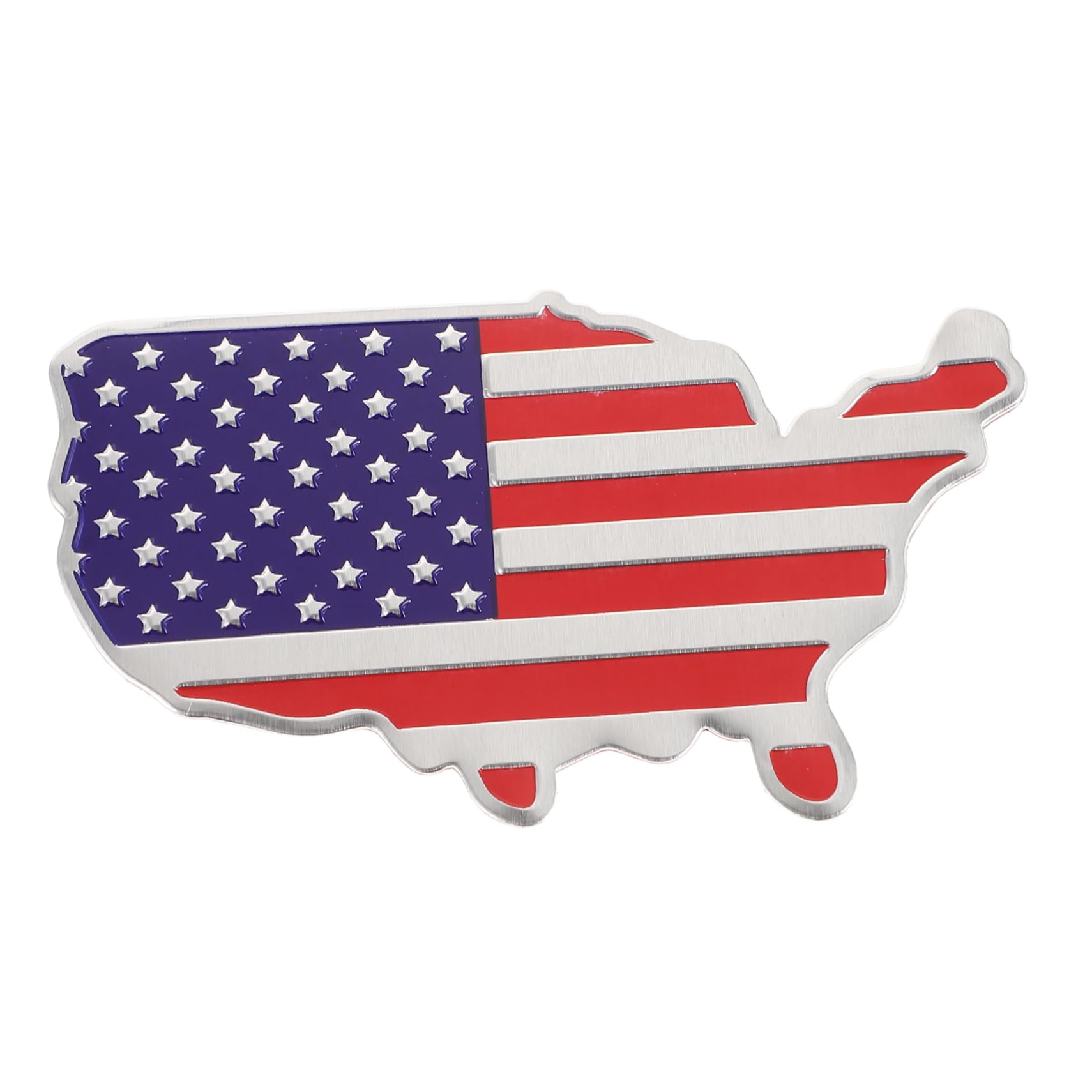 MUELODSIC Usa-Flagge, Metall-Emblem, Aufkleber, 3D-Auto-Emblem Aus Aluminiumlegierung, Amerikanisch, Usa, Usa, Für Universelle Auto-SUV-LKW-außendekoration von MUELODSIC