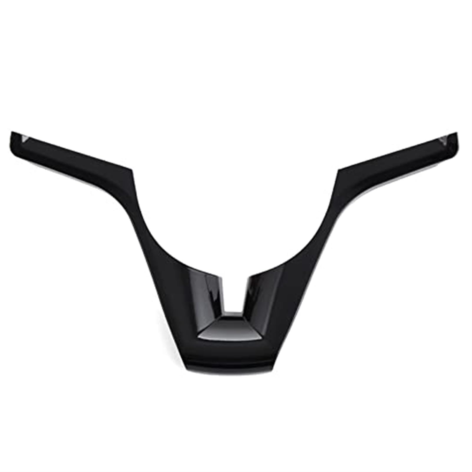 MUEOSI, for Chevrolet, for Cruze, Trax Tracker Limousine Schrägheck 2009–2015, Auto-Lenkradverkleidung, Chrom-Aufkleber-Zubehör Dekorativer Lenkradaufkleber(Black Black) von MUEOSI