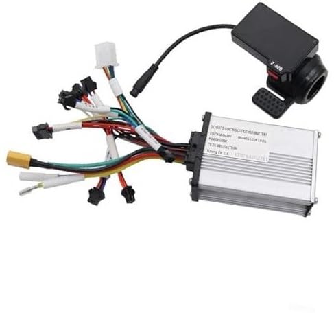 MUEOSI, for Kugoo, Anschluss for Gaspedal-Gashebel, Z-920 6-poliger wasserdichter zuverlässiger Anschluss, Zubehör for Elektroroller (Controller) E-Bike Bürstenmotor Controller(Black Display+controll von MUEOSI