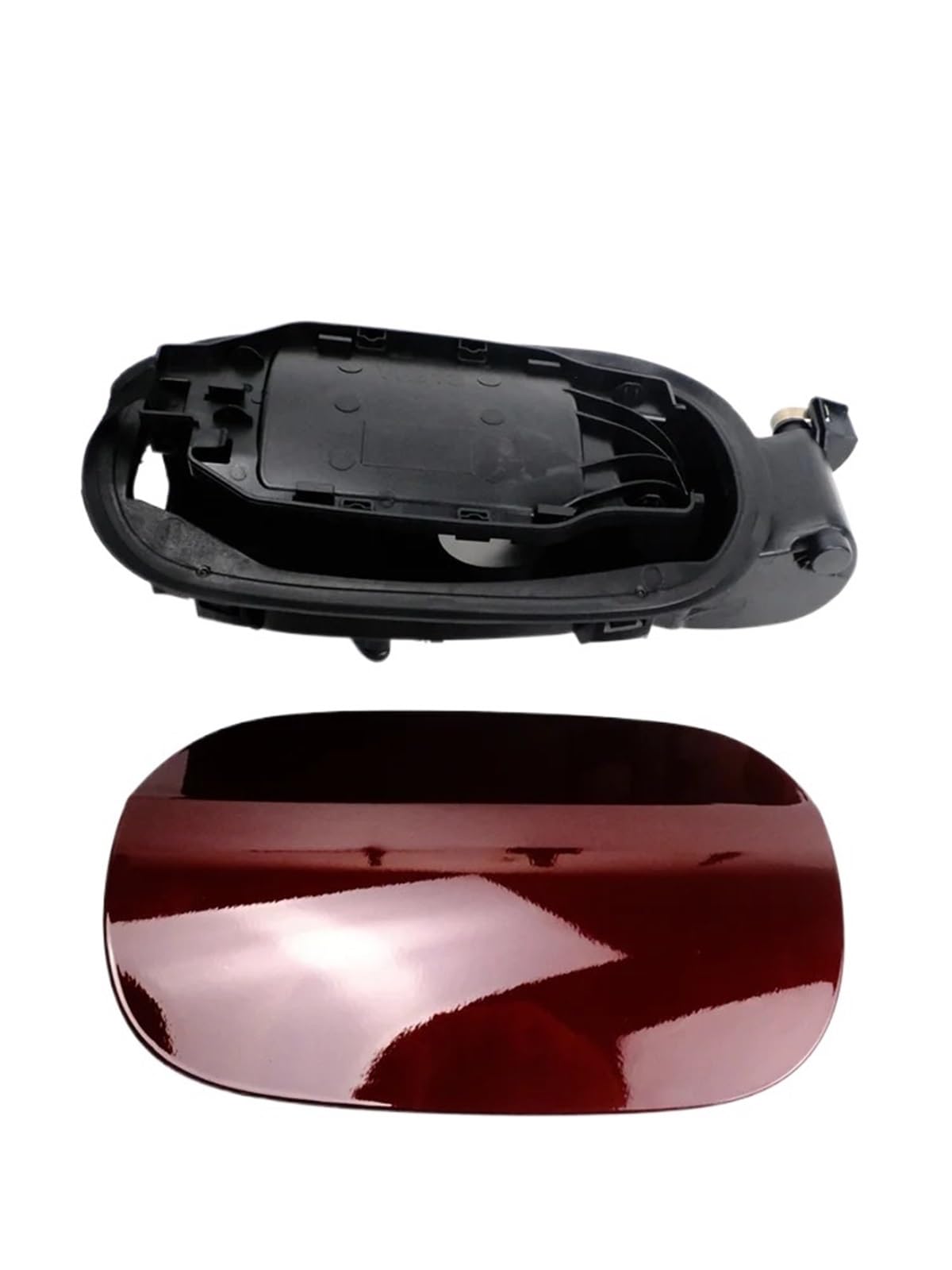 MUEOSI 1 Stück Tankdeckel, for Mercedes-Benz W213 E-Klasse A2137572100, Auto-Styling, Auto-Außenteile, Auto-Zubehör Abdeckung der Gaseinfüllklappe(Assembly red) von MUEOSI