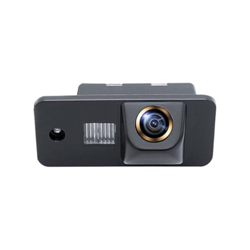 MUEOSI 170° HD 1080P Auto-Rückfahrkamera, A3 S3 A4 S4 A6 A6L S6 A8 S8 RS4 RS6 Q7 Nachtsicht-Rückfahrkamera, 4-polig Auto-Rückfahrkamera(Black CVBS-AHD720P) von MUEOSI