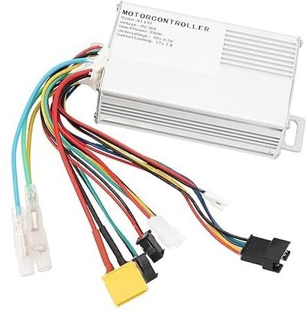 MUEOSI 350W Elektrofahrrad-Motorregler, stabile Geschwindigkeitsregelung aus Aluminiumlegierung, for Elektroroller-Dreiräder E-Bike Bürstenmotor Controller von MUEOSI