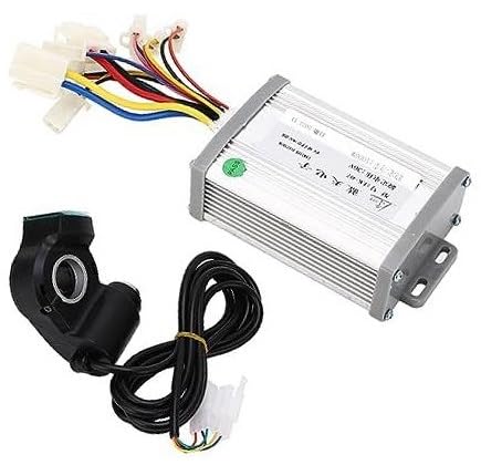 MUEOSI 36V 1000W Elektro-Fahrrad-Umrüstsatz Daumengasgriff Bürstenmotor Controller Scheinwerferschalter Kit E-Bike Bürstenmotor Controller von MUEOSI