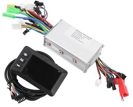 MUEOSI 48 60 V 350 W bürstenloser Controller-Panel-Kit, Motorcontroller mit G51 LCD-Anzeigepanel-Set, for Elektroroller, Sport im Freien E-Bike Bürstenmotor Controller von MUEOSI