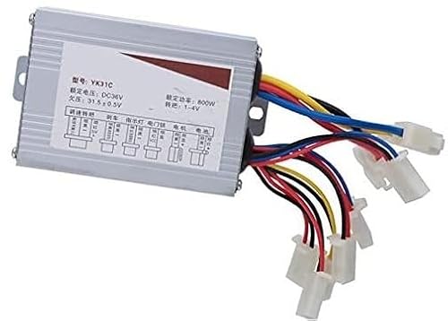 MUEOSI 800-W-Bürstenmotor-Controller for Elektroroller, YK31C 36-V-Bürstenmotor-Controller for Elektro-Dreirad-Scooter E-Bike Bürstenmotor Controller von MUEOSI