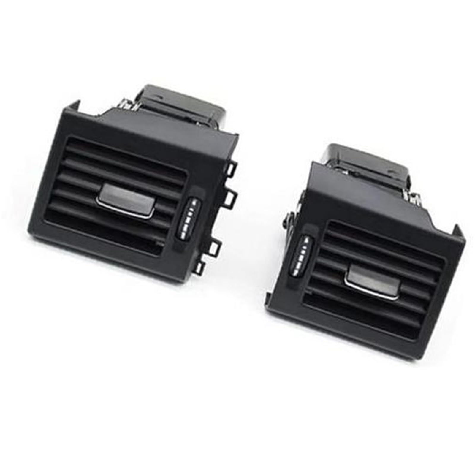 MUEOSI Armaturenbrett Links rechts A/C-Entlüftungsauslassgitter, for Mercedes-Benz, GLK-Klasse X204 180 200 220 350 2008 2009 2010 2011 2012 A/C-Entlüftungsabdeckung(Black Pair) von MUEOSI