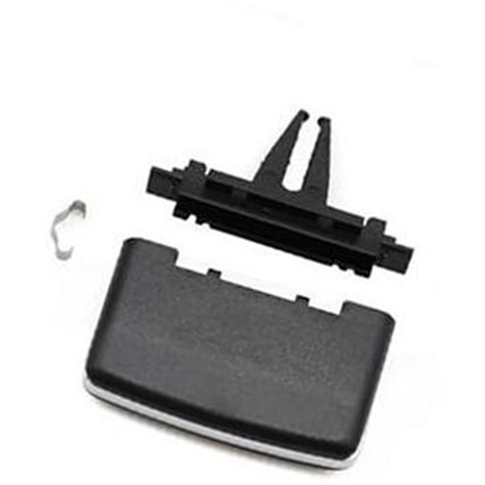 MUEOSI Auslasslasche des vorderen AC-Entlüftungsgitters, for Mercedes-Benz, C GLK-Klasse C180 C200 C260 C300 GLK260 X204 W204 Entlüftungslaschenclip(Black 1pc) von MUEOSI