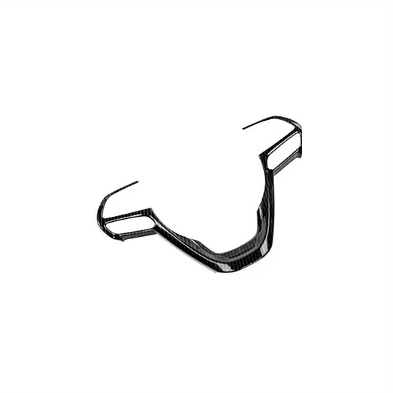 MUEOSI Auto Lenkradknopf Rahmenabdeckung Verkleidungsschale Auto, for, for Jeep, Grand Cherokee 2014-2017 ABS Kohlefaser Dekorativer Lenkradaufkleber von MUEOSI