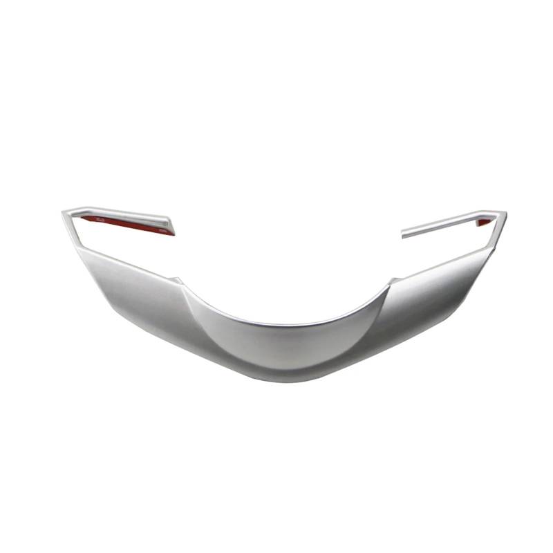 MUEOSI Auto-Lenkradverkleidung, Kreis-Pailletten-Abdeckungsaufkleber, for Mazda, for 3 6 CX3 CX-3 CX-5 CX5 CX8 CX 9, for Axela ATENZA 2017 2018 2019 Dekorativer Lenkradaufkleber(Silver) von MUEOSI