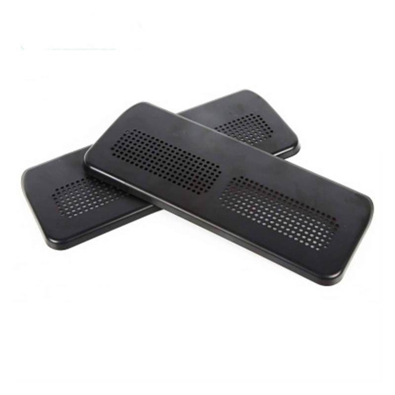 MUEOSI Auto-Styling Sitz AC Heizung Boden Klimaanlage Kanal Entlüftungsgitter Abdeckung Autozubehör, for, for Nissan, for Patrol Y62 2011 2012 2013 2014 2015 2016 2017 2018 Lüftungsschutz(Black) von MUEOSI