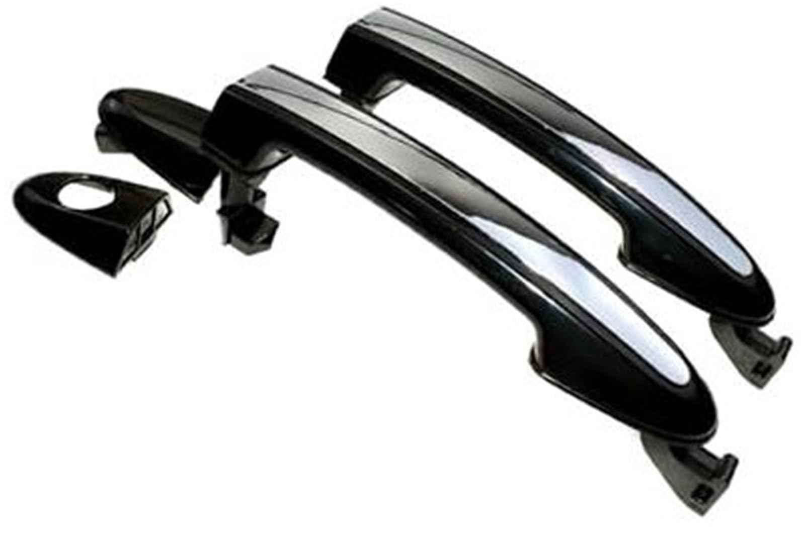 MUEOSI Autoaußenseite vorne links, for Hyundai, for Santa Fe 2.4L 3.5L 2007-2010 2011 2012 Außentürgriff vorne hinten links rechts 826512B000,826612B000,836512B000,836612B000 Äußere Griffverkleidung f von MUEOSI