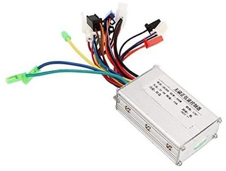 MUEOSI Bürstenloser Controller, 6 Röhren, bürstenloser Motorcontroller aus Aluminiumlegierung, 350 W, Umrüstcontroller, for Elektroroller E-Bike Bürstenmotor Controller von MUEOSI