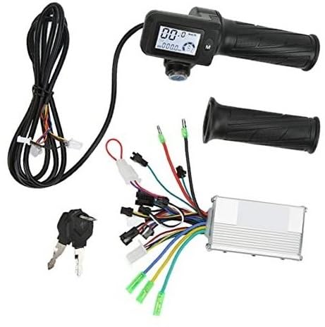 MUEOSI Bürstenloser Controller-Kit for Elektrofahrräder, 36 V, 48 V, 350 W, Motorcontroller for Roller mit 805 LCD-Panel E-Bike Bürstenmotor Controller von MUEOSI