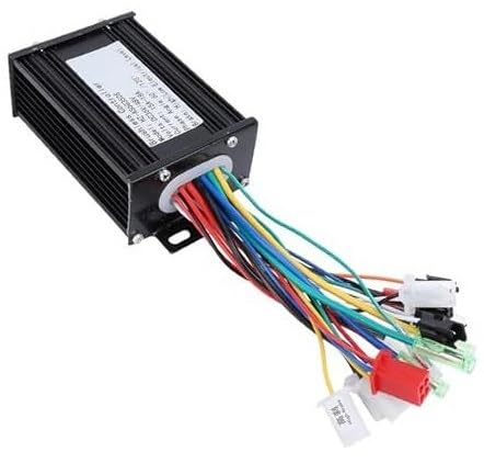 MUEOSI Bürstenloser Motorregler, 350 W, stabile Drehzahlregelung, Unterspannungsschutz, Gute Wärmeableitung, for Elektroroller-Fahrräder E-Bike Bürstenmotor Controller von MUEOSI